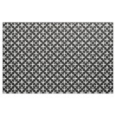 Elegante Schwarz-Weiß-Lilie Stoff (Fat Quarter (45,7 x 55,9 cm))