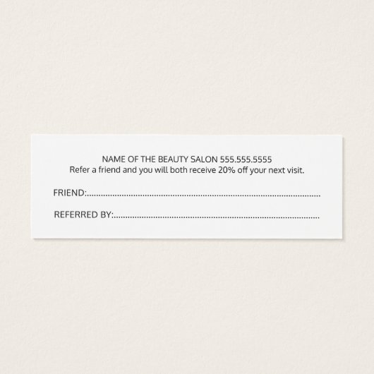 Elegante Schwarz-weiße Herz-Kreislauf-Karte (Rückseite)