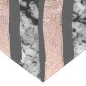 Elegante Schwarz-weiße Kurzer Tischläufer (Ecke)