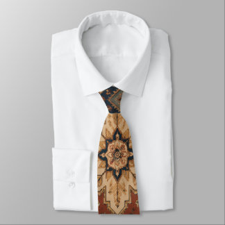Elegante schwarze & goldene Krawatte