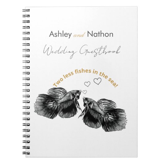 Elegante Schwarze Goldmedaille Notizblock (Vorderseite)