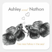 Elegante Schwarze Goldmedaille Quadratischer Aufkleber (Vorderseite)