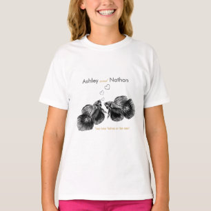 Elegante Schwarze Goldmedaille T-Shirt