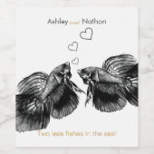 Elegante Schwarze Goldmedaille Weinetikett (Einzelnes Label)