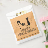 Elegante schwarze Katze, glückliches Halloween Geschenktütchen (Versiegelt)