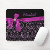 Elegante schwarze lila mousepad (Mit Mouse)