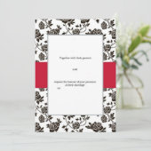 Elegante Schwarze Rose (Stehend Vorderseite)