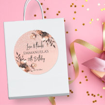 Elegante schwarze Rose Gold Geburtstag danke Ihnen