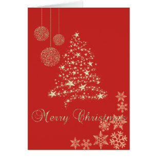 Elegante schwarze Weihnachtsbaum mit falschem Gold