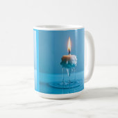 Elegante schwebende Kerze Kaffeetasse (VorderseiteRechts)