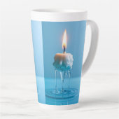 Elegante schwebende Kerze Milchtasse (Rechte Ecke)