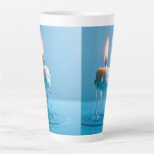 Elegante schwebende Kerze Milchtasse (Vorderseite)