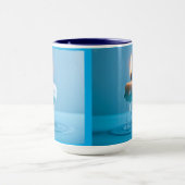 Elegante schwebende Kerze Tasse (Zentrum)
