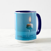 Elegante schwebende Kerze Tasse (VorderseiteRechts)