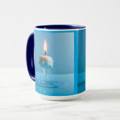 Elegante schwebende Kerze Tasse (Vorderseite Links)