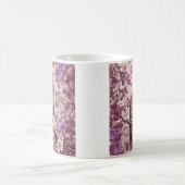 Elegante Scops Lila Blüte Kaffeetasse (Mittel)