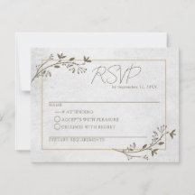 Elegante Script Classic UAWG Response Card