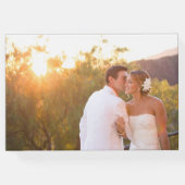 Elegante Script-Imitate Foil Gästebuch (Rückseite)