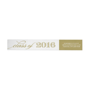 Elegante Script-Klasse von 2016   Gold-Abschluss