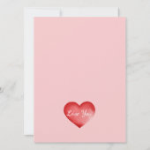 Elegante Script-Liebe Herzlich Willkommen in der H (Rückseite)