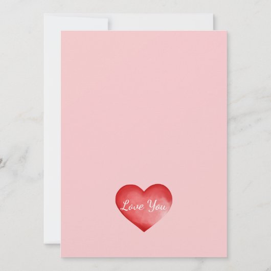 Elegante Script-Liebe Herzlich Willkommen in der H (Rückseite)