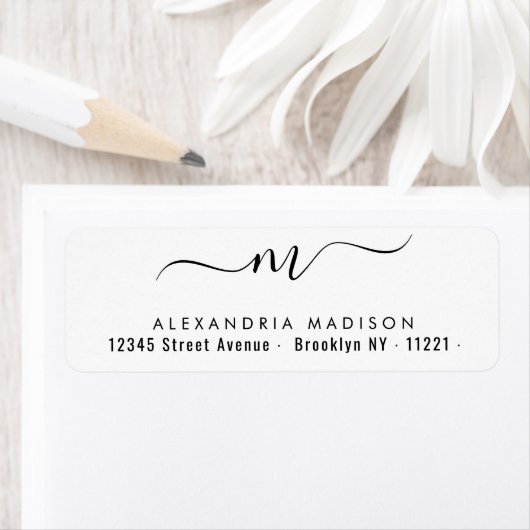 Elegante Script Monogram Black Modern Typografy (Insitu)