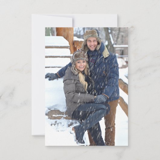 Elegante Script Mr. and Mrs. QR Code RSVP Card (Rückseite)