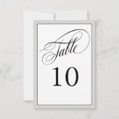 Elegante Script-Schnörkel mit beliebiger Farbgrenz (Vorderseite)