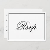 Elegante Script-UAWG Postcard Postkarte (Vorne/Hinten)