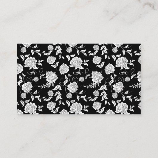 Elegante Script Wedding Begleitkarte (Rückseite)