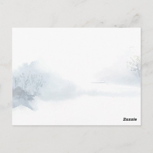 Elegante Script Weihnachts-Weihnachtsfeiertage Win Postkarte (Rückseite)