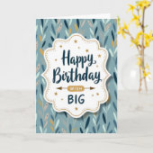 Elegante Script-Wunschkarte Karte (Gelbe Blume)