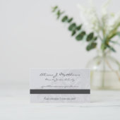 Elegante Scroll Mommy Cards Telefonnummerkarte (Stehend Vorderseite)