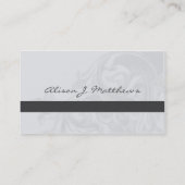 Elegante Scroll Mommy Cards Telefonnummerkarte (Rückseite)