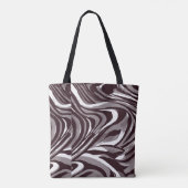Elegante Seamless Muster Schultertasche Tasche (Rückseite)