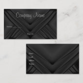 Elegante Seidenraupenfirma Visitenkarte (Vorne/Hinten)