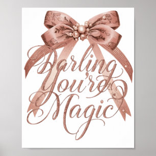 Elegante Selbstliebe und Empowerment-Botschaft Poster
