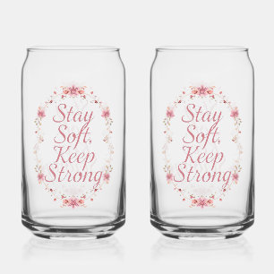 Elegante Selbstliebe und Resilienz Aussage Dosenglas