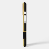 Elegante senkrechte Streifen Case-Mate iPhone Hülle (Rückseite / Links)