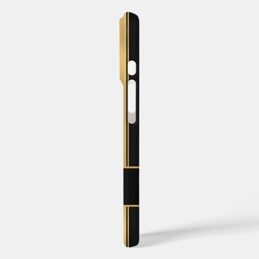 Elegante senkrechte Streifen Case-Mate iPhone Hülle (Rückseite / Links)