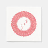 Elegante Serviette (Vorderseite)