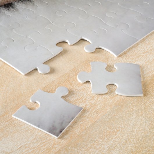 Elegante siamesische Katze Puzzle (Seite)