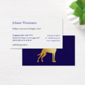 Elegante Silhouette einer Deutschen Dogge (Schreibtisch)