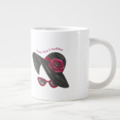 Elegante Silhouette Jumbo-Tasse (Rechts)