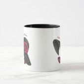Elegante Silhouette Tasse (Zentrum)