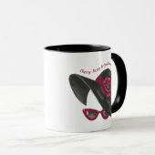 Elegante Silhouette Tasse (VorderseiteRechts)