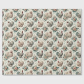 Elegante Silkie Chicken All-Occasion Geschenkwrap Geschenkpapier (Flach)