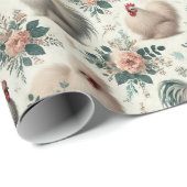 Elegante Silkie Chicken All-Occasion Geschenkwrap Geschenkpapier (Rolleneckpunkt)