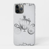 Elegante Silver Carriage Storybook White Princess Case-Mate iPhone Hülle (Rückseite)