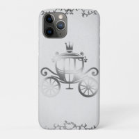 Elegante Silver Carriage Storybook White Princess